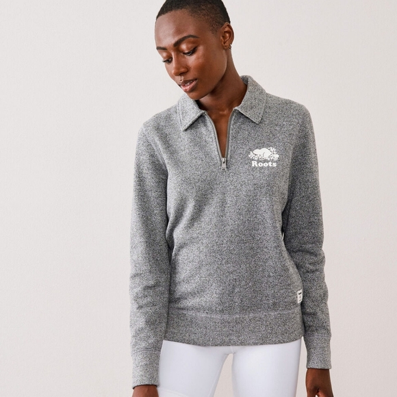 Roots Tops - Roots Original Zip Polo Sweatshirt